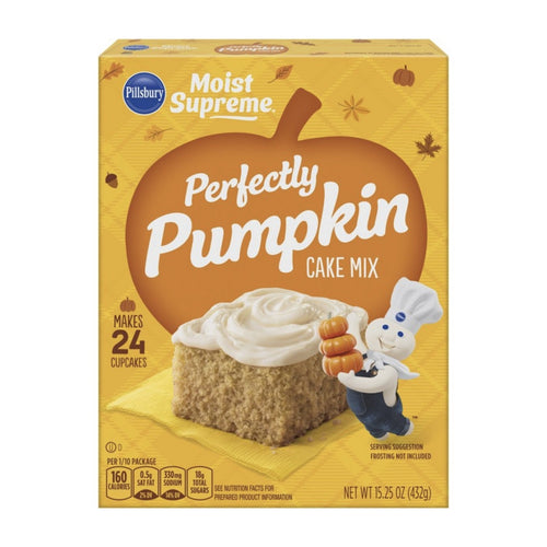 Fall Baking Box includes Pillsbury Perfectly Pumpkin Cake Mix